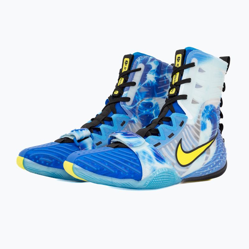 Boxing shoes Nike HyperKo 3 SE photo blue/sonic yellow 3