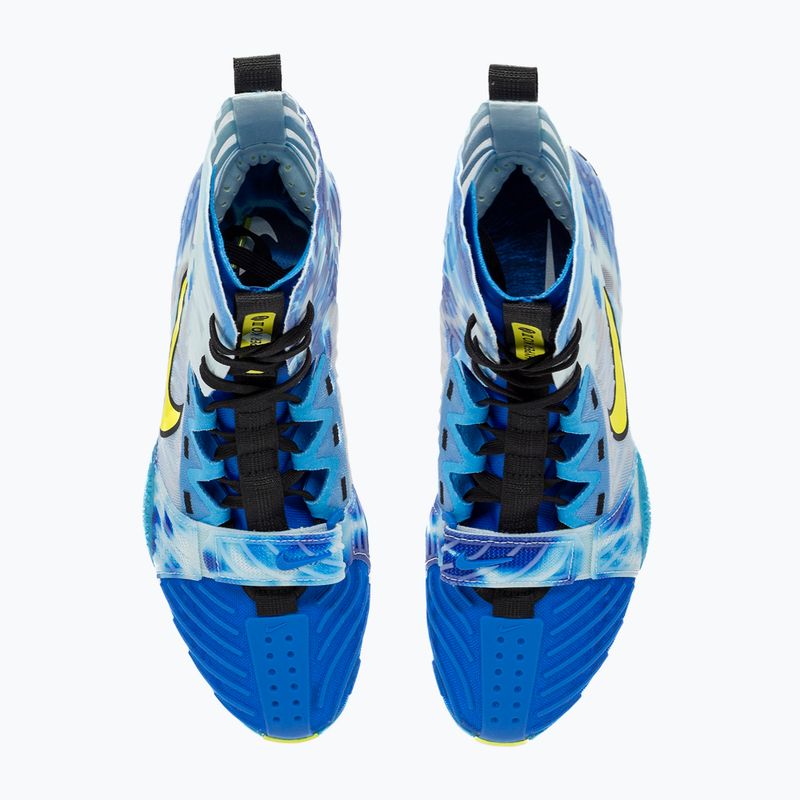 Boxing shoes Nike HyperKo 3 SE photo blue/sonic yellow 4