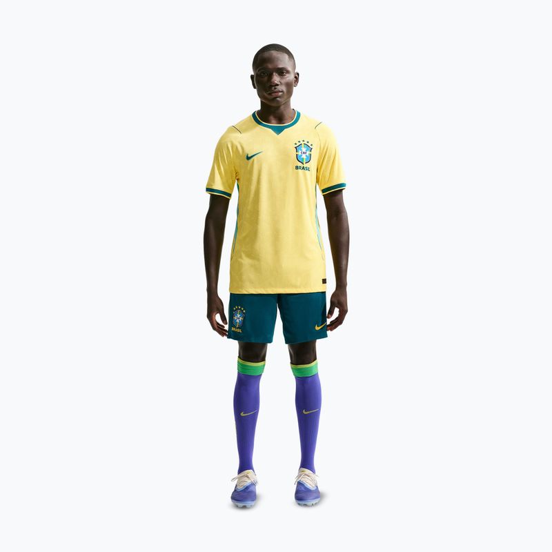Men's football shirt Nike Brazil 2026/27 Match Home canary/light mint/geode teal 2