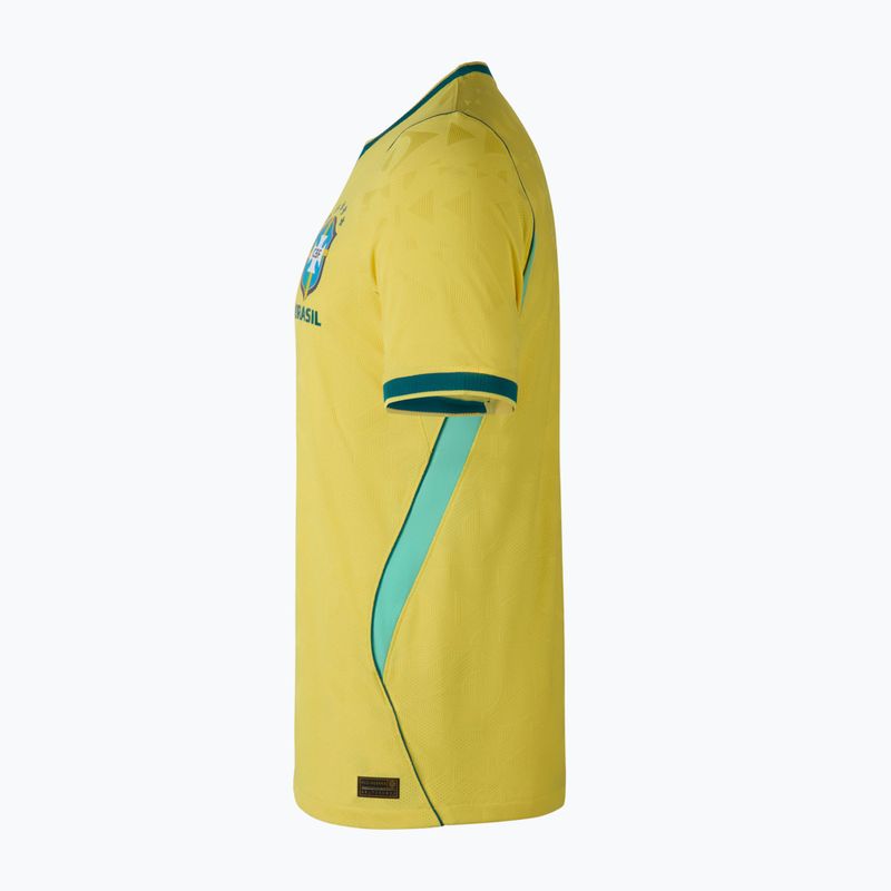 Men's football shirt Nike Brazil 2026/27 Match Home canary/light mint/geode teal 10