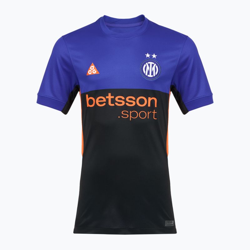 Men's football T-shirt Nike Inter Milan Stadium SE hyper blue/black/safety orange 5