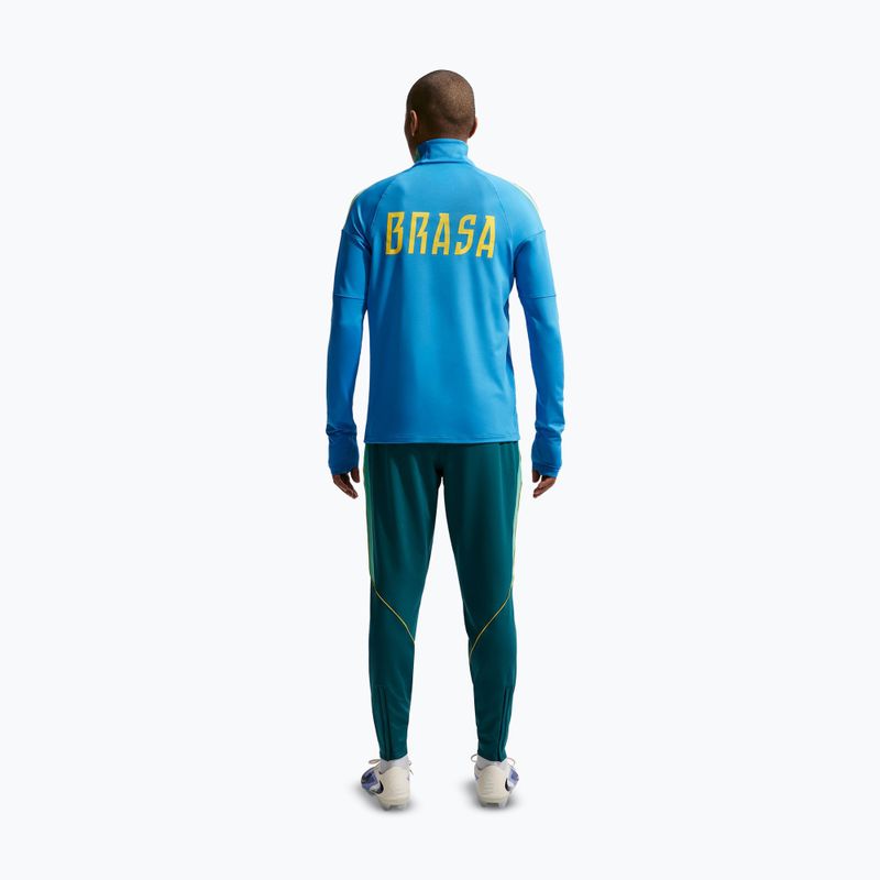 Men's football trousers Nike Brazil Strike geode teal/light mint/midwest gold 3