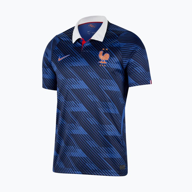 Men's football shirt Nike FFF 2026 Stadium Home game royal/metallic copper 7