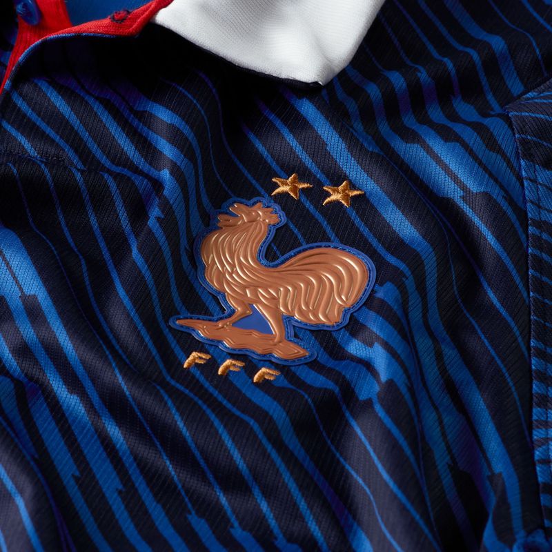 Men's football shirt Nike FFF 2026 Stadium Home game royal/metallic copper 9