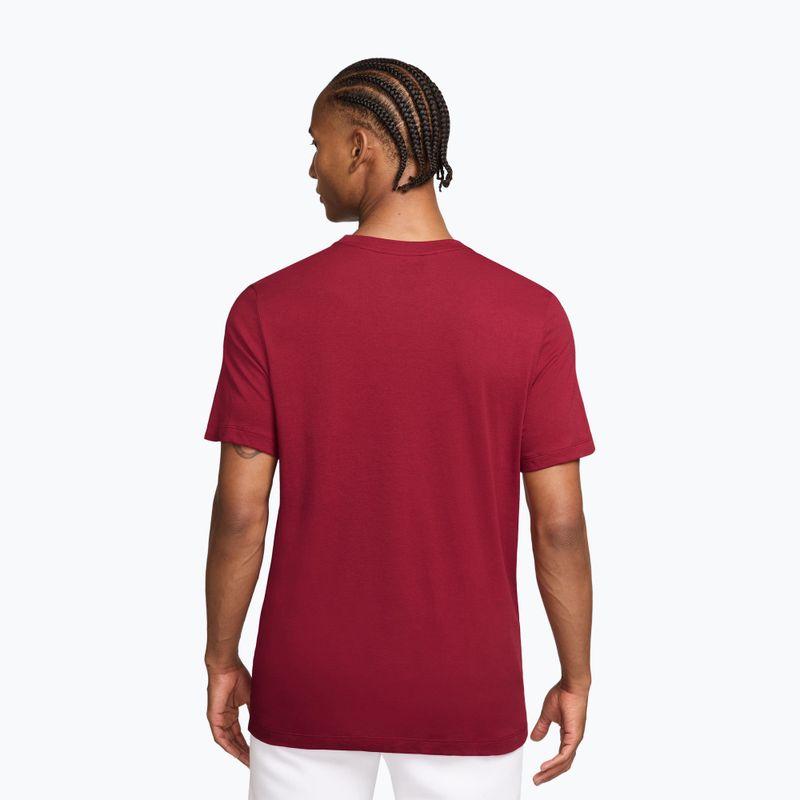 Men's T-shirt Nike Sportswear team crimson 2