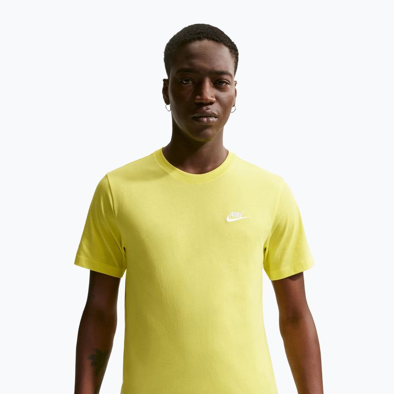 Men's T-shirt Nike Sportswear Club sonic yellow 4