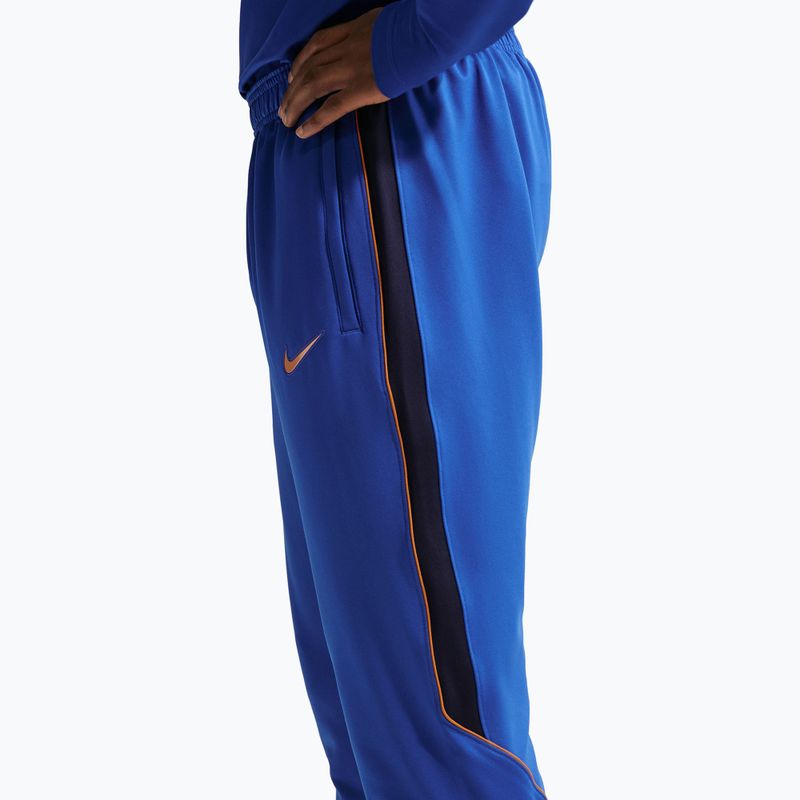 Men's football trousers Nike FFF Strike game royal/metallic copper 5