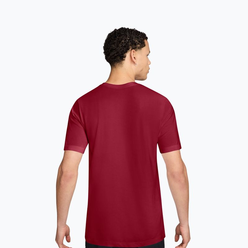 Men's T-shirt Nike Dri-Fit Running team crimson/light crimson 2