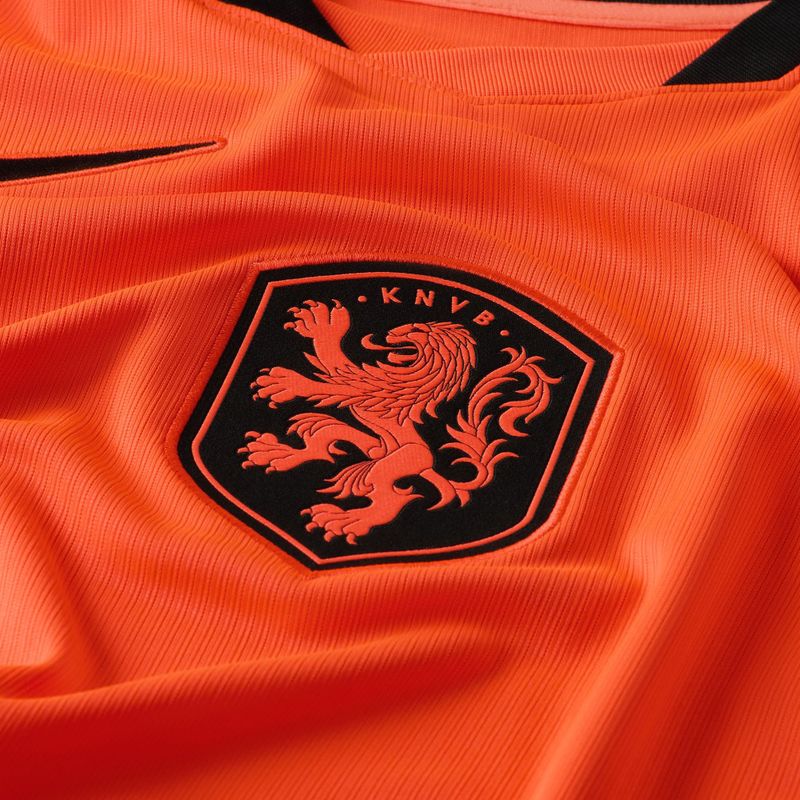 Men's football shirt Nike Netherlands 2026 Stadium Home hyper crimson/black 8