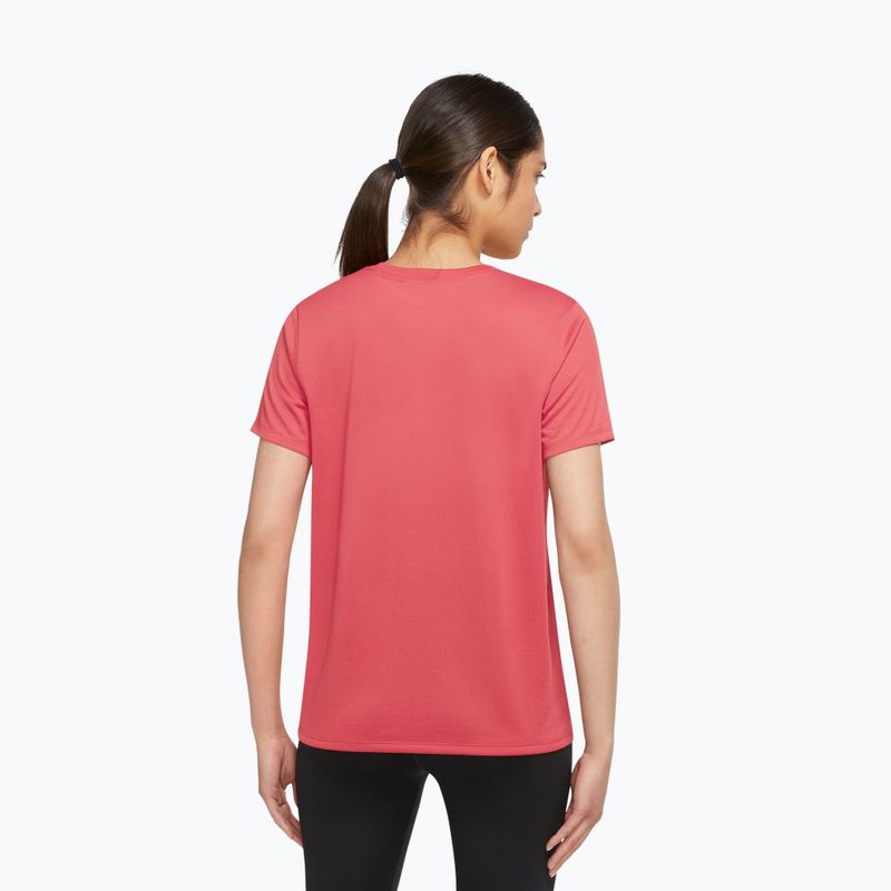 Women's training T-shirt Nike Dri-Fit sea coral/hite 2