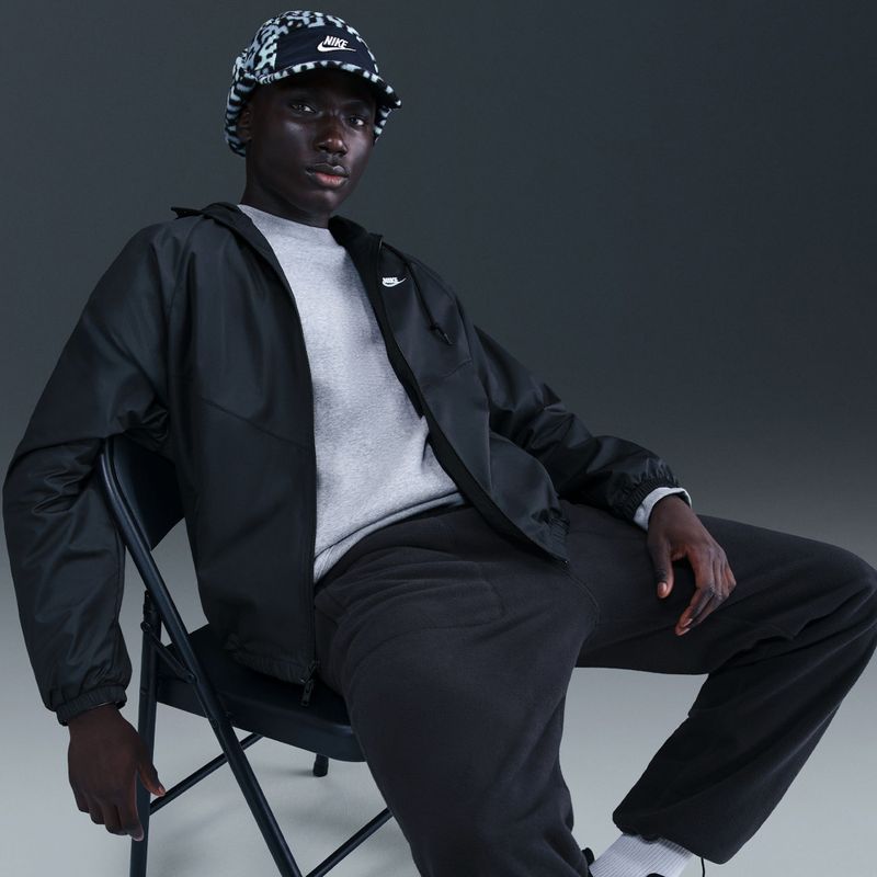 Men's jacket Nike Windrunner black/white 9