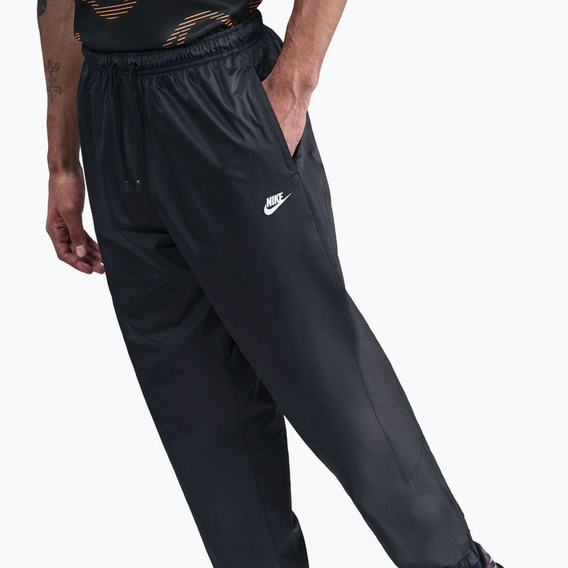 Men's trousers Nike Windrunner Lined black/white 4