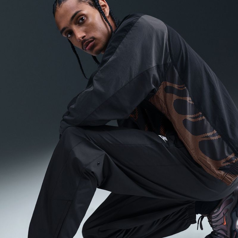 Men's trousers Nike Windrunner Lined black/white 9