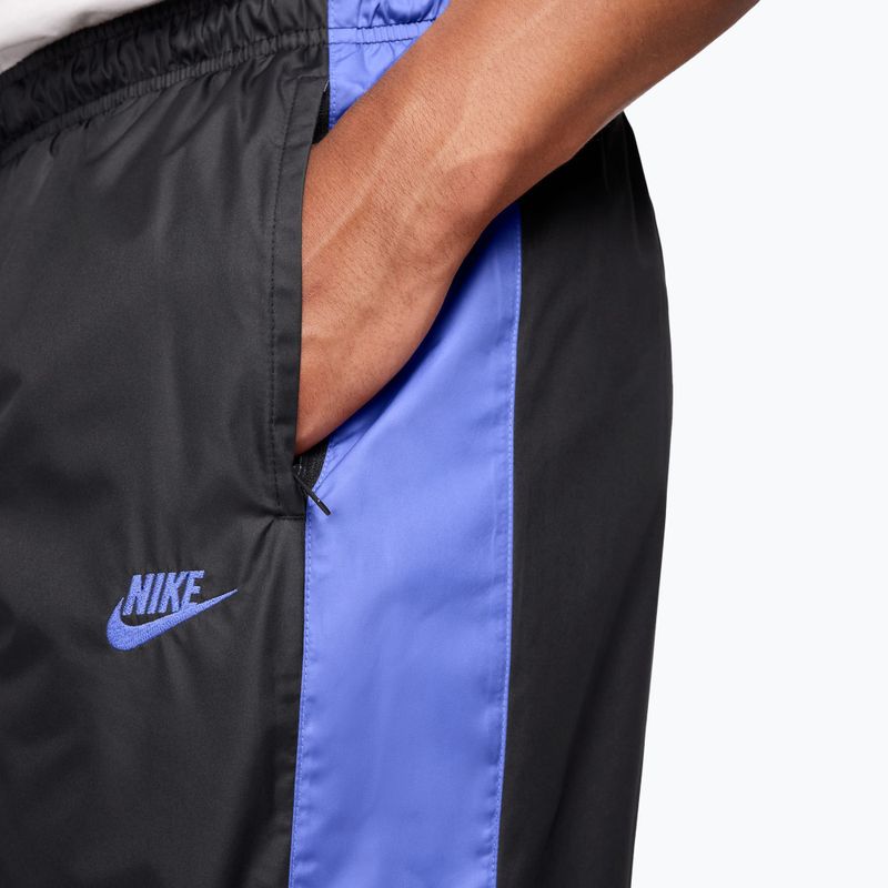 Men's trousers Nike Windrunner Lined black/sapphire/sapphire 3