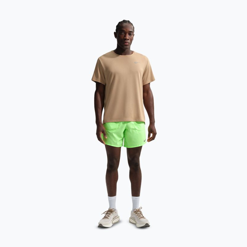 Men's running shorts Nike Stride Dri-Fit Brief-Lined 7" lime blast 2