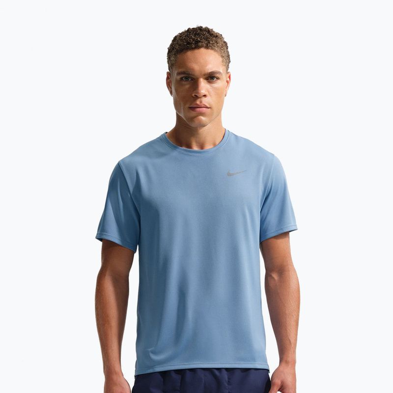 Men's running top Nike Miler Dri-Fit UV work blue