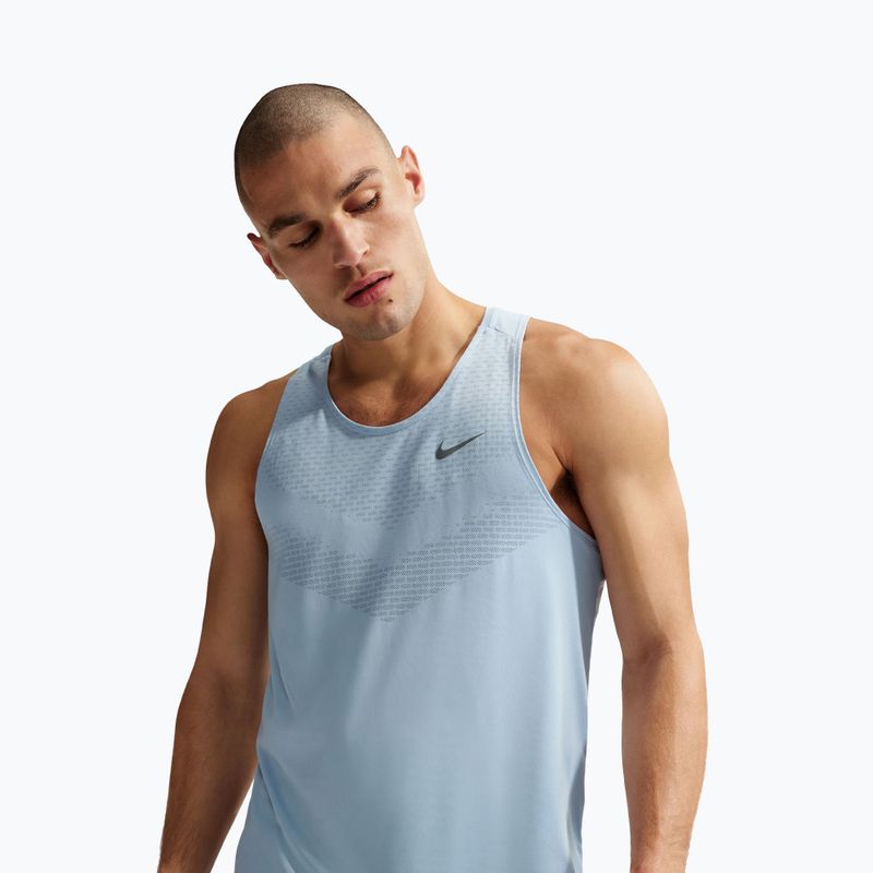 Men's running top Nike Stride Dri-Fit ADV light armory blue 4