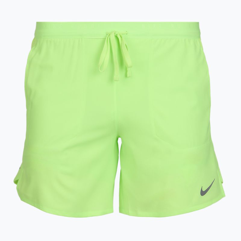 Men's running shorts Nike Stride Dri-Fit 2in1 7" lime blast 6