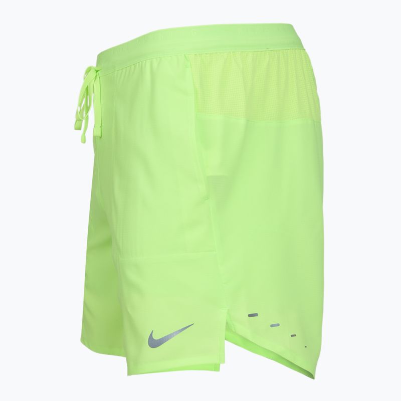 Men's running shorts Nike Stride Dri-Fit 2in1 7" lime blast 8