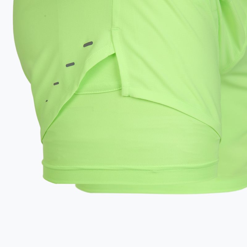 Men's running shorts Nike Stride Dri-Fit 2in1 7" lime blast 10