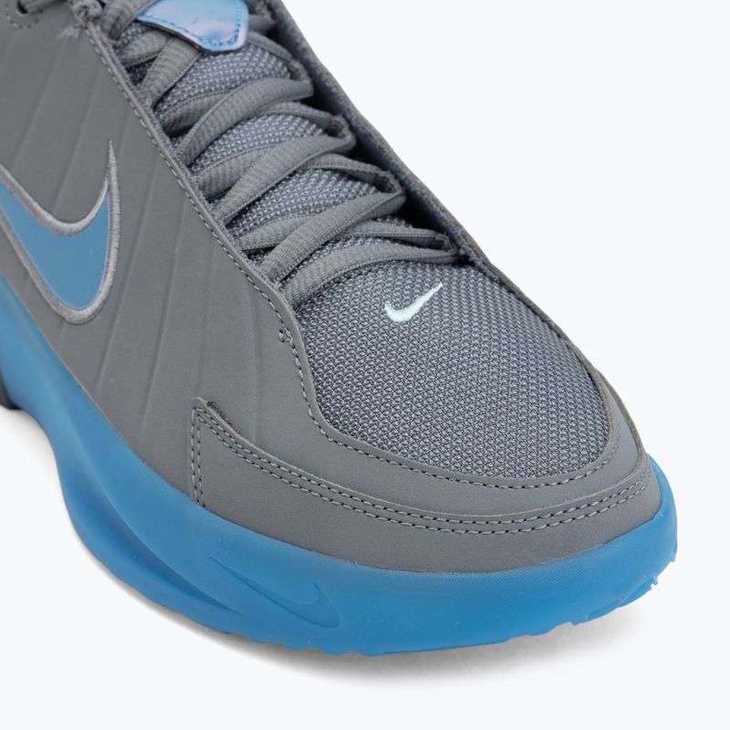 Men's basketball shoes Nike LeBron Witness 9 cool grey/glacier ice/aurora blue 7