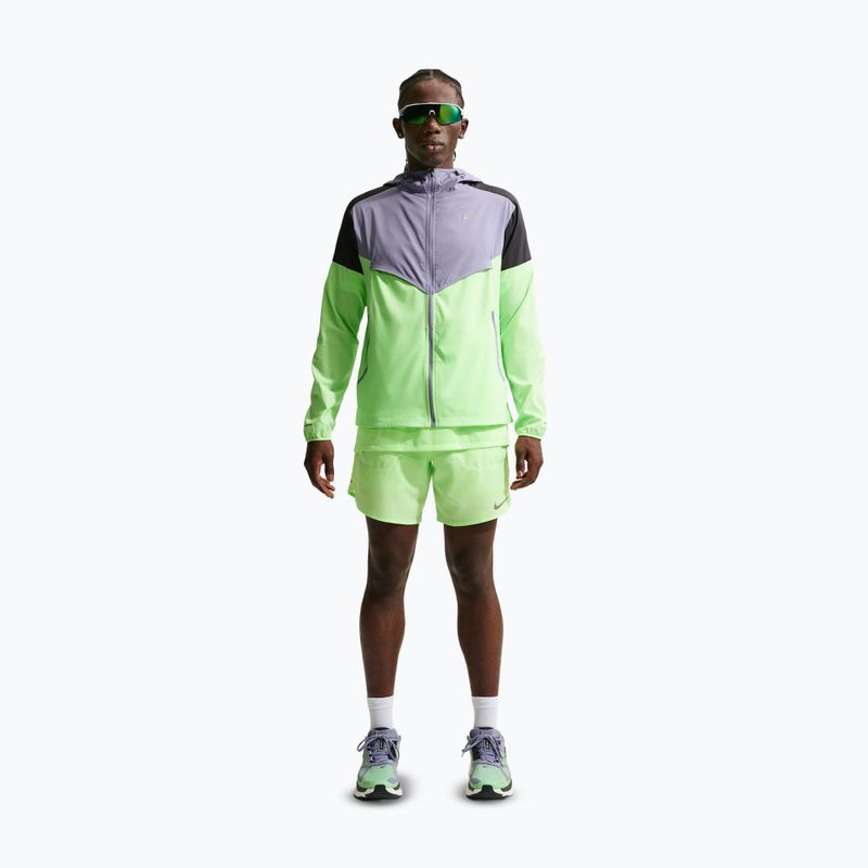 Men's running shorts Nike Stride Dri-Fit 2in1 7" lime blast 3