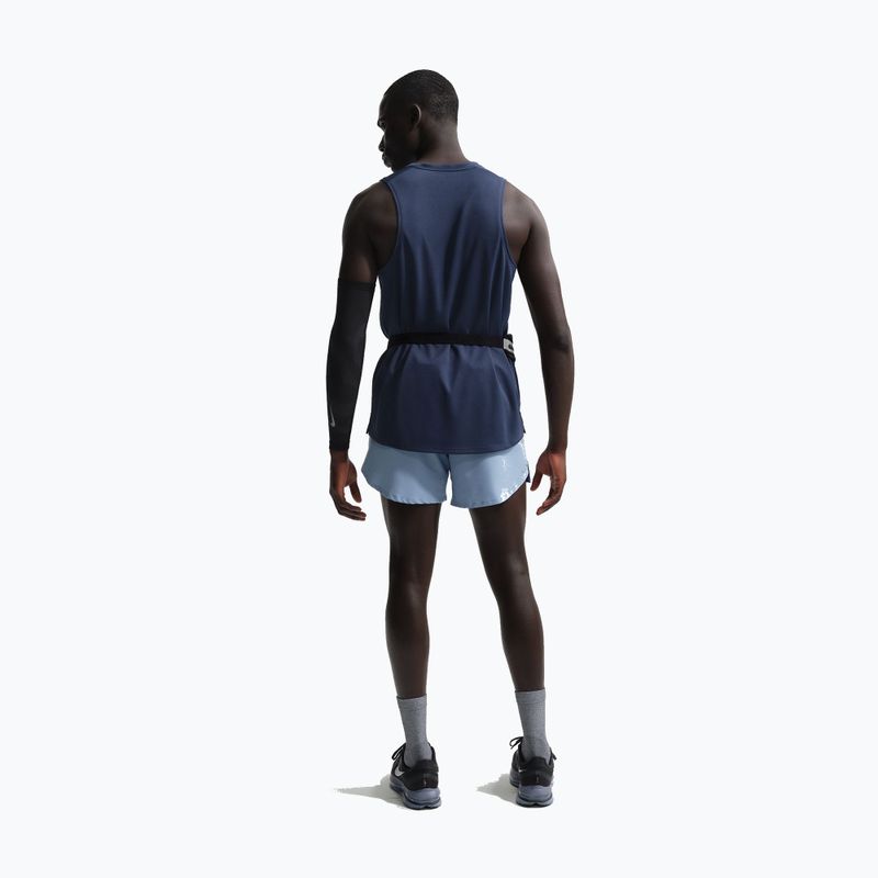 Men's Nike Stride Dri-Fit Brief-Lined 5" Shorts in Work Blue 4