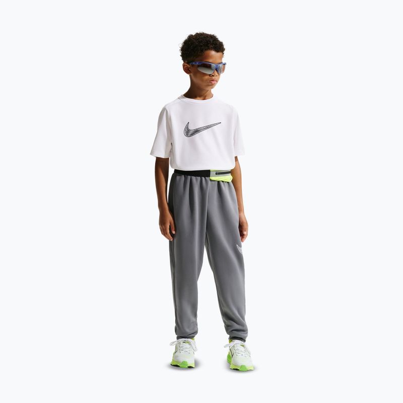 Children's T-shirt Nike Multi Dri-Fit white/black 2