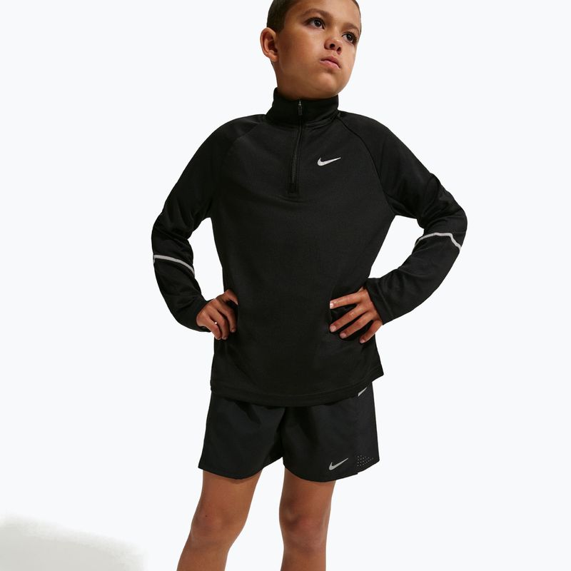 Children's shorts Nike Miler black/black 4