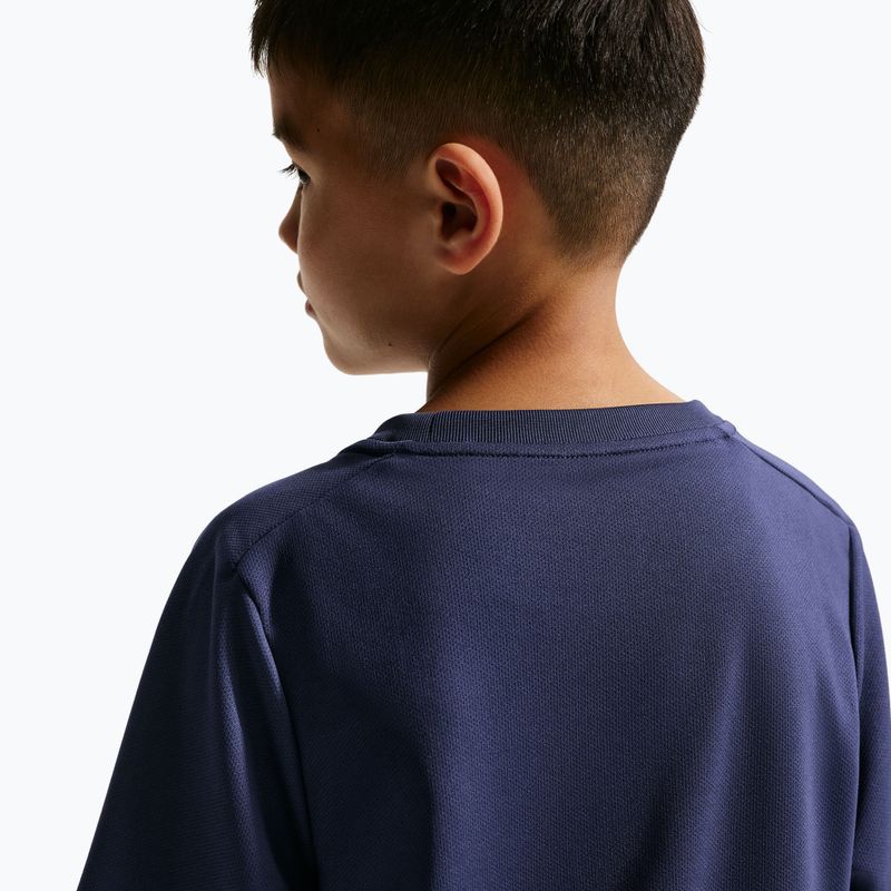 Children's T-shirt Nike Multi Dri-Fit midnight navy/white 6