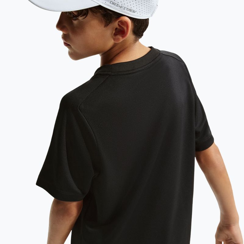 Children's T-shirt Nike Multi Dri-Fit black/white 5
