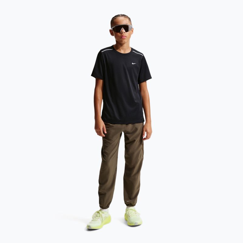 Children's T-shirt Nike Miler Black 3