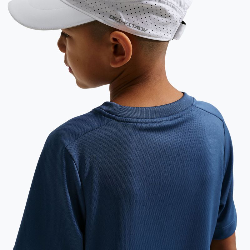 Children's T-shirt Nike Multi Dri-Fit mystic navy/white 6