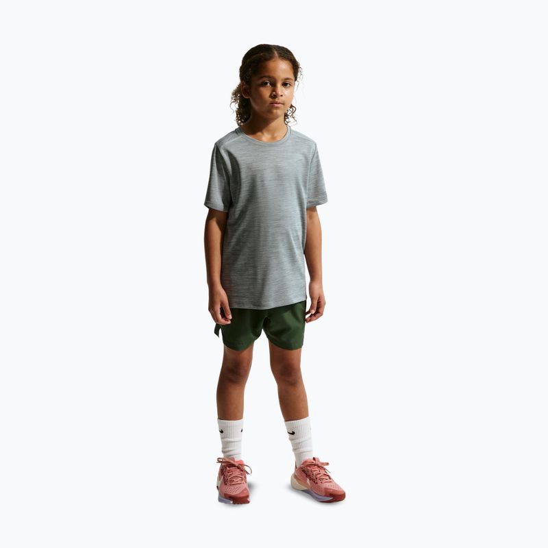 Children's T-shirt Nike Miler smoke grey/heather 6