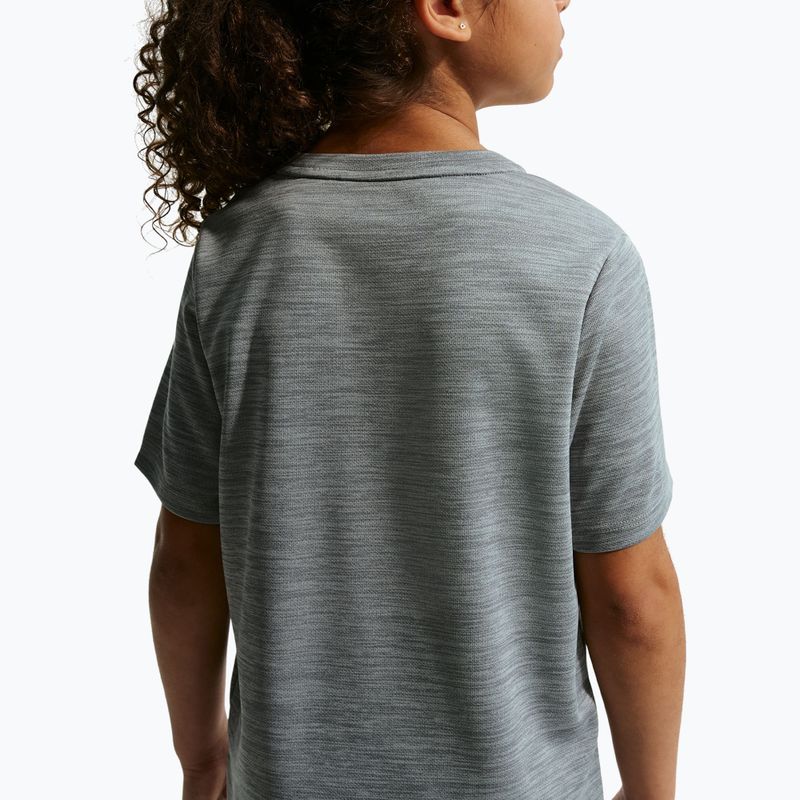 Children's T-shirt Nike Miler smoke grey/heather 8