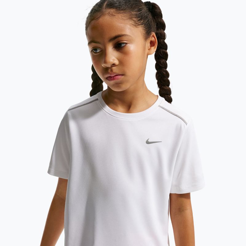 Children's T-shirt Nike Miler white/white 3