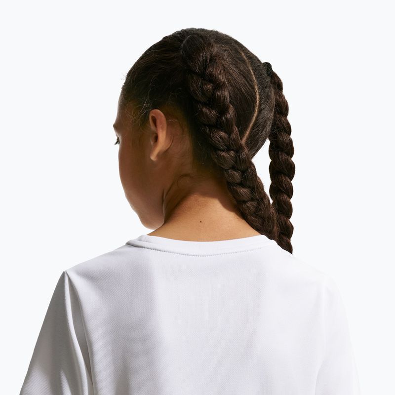 Children's T-shirt Nike Miler white/white 7