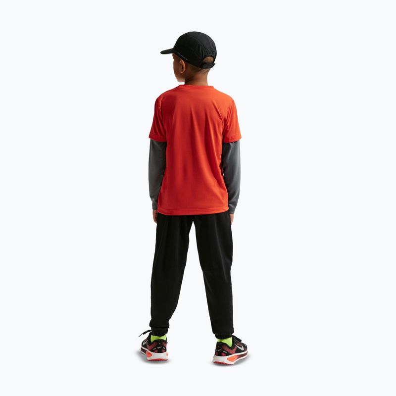Children's trousers Nike Pro Dri-Fit black/smoke grey/white 3