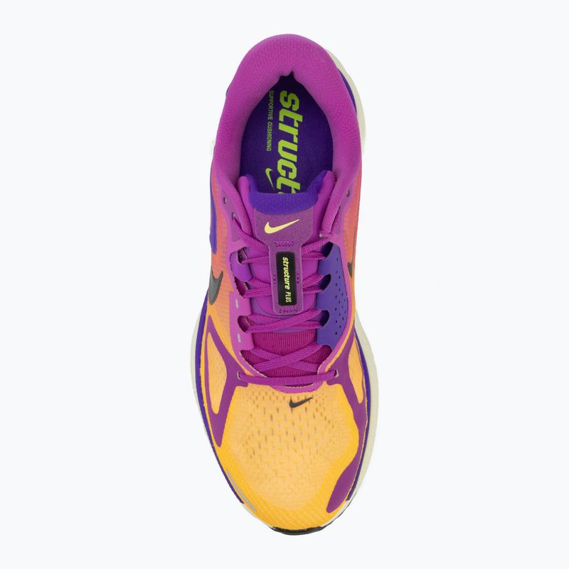 Men's running shoes Nike Structure Plus hyper violet/citron pulse/black 5