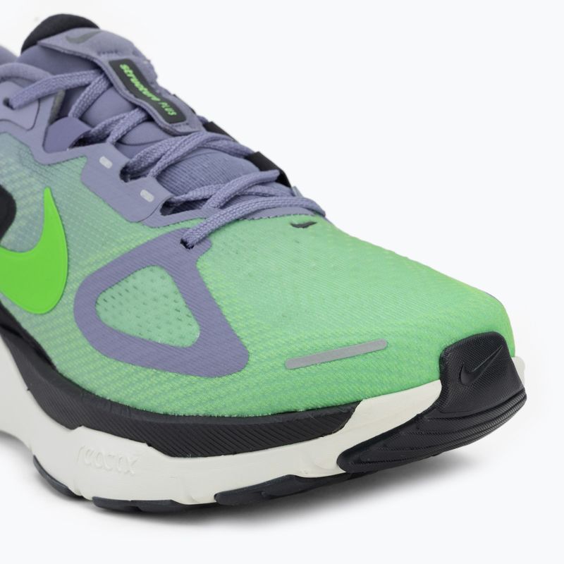 Men's running shoes Nike Structure Plus iron purple/off noir-sail/voltage green 7