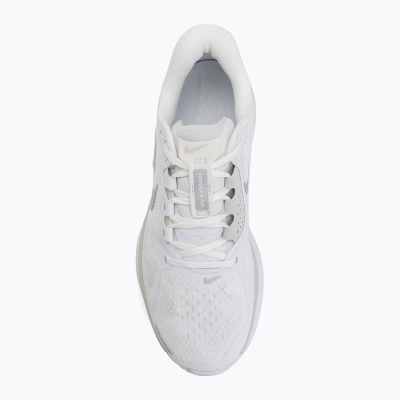 Women's running shoes Nike Structure Plus white/photon dust/metallic silver 5