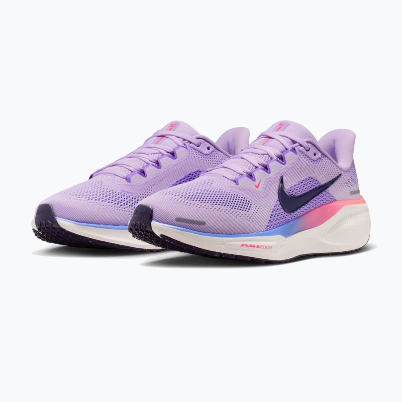Women's running shoes Nike Pegasus 41 violet mist/bright violet/purple dynasty 3