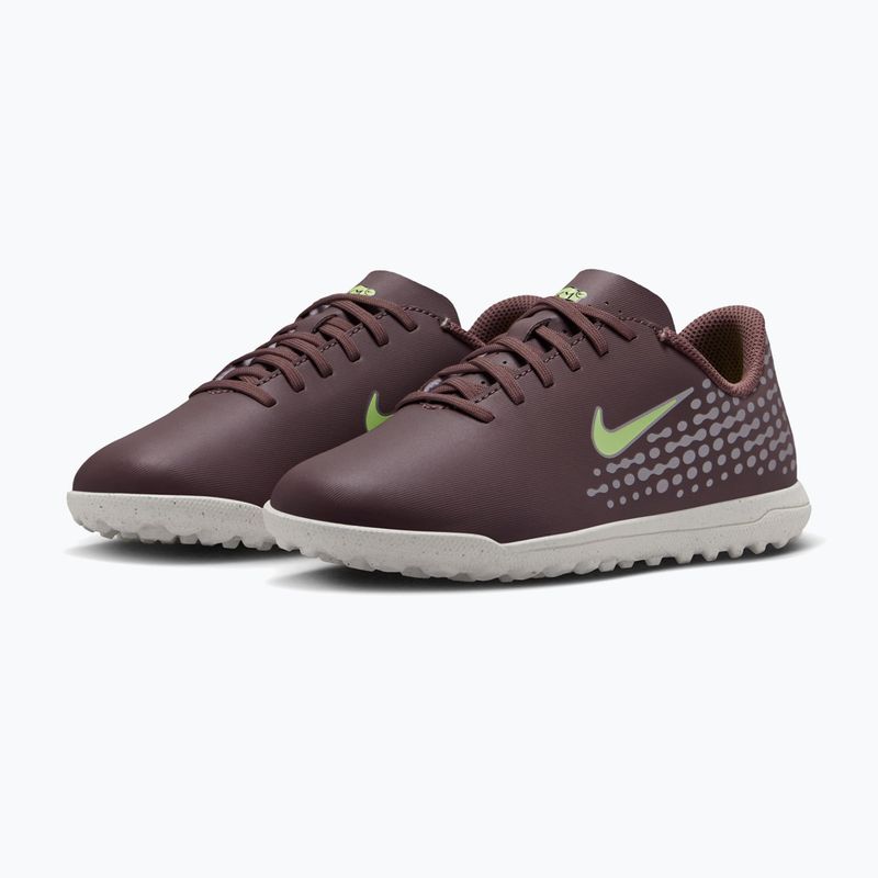 Children's football boots Nike Vapor 16 Club Kylian Mbappe Jr TF plum eclipse/metallic silver 3