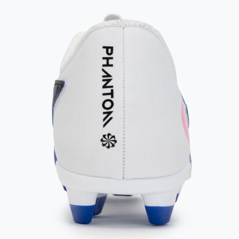 Children's football boots Nike Phantom 6 Low Club MG racer blue/white/pink blast 6