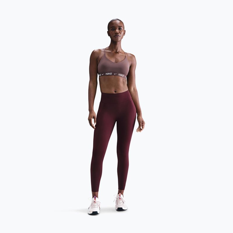 Training bra Nike Dri-Fit Indy Light Support tattoo/tattoo/white 2