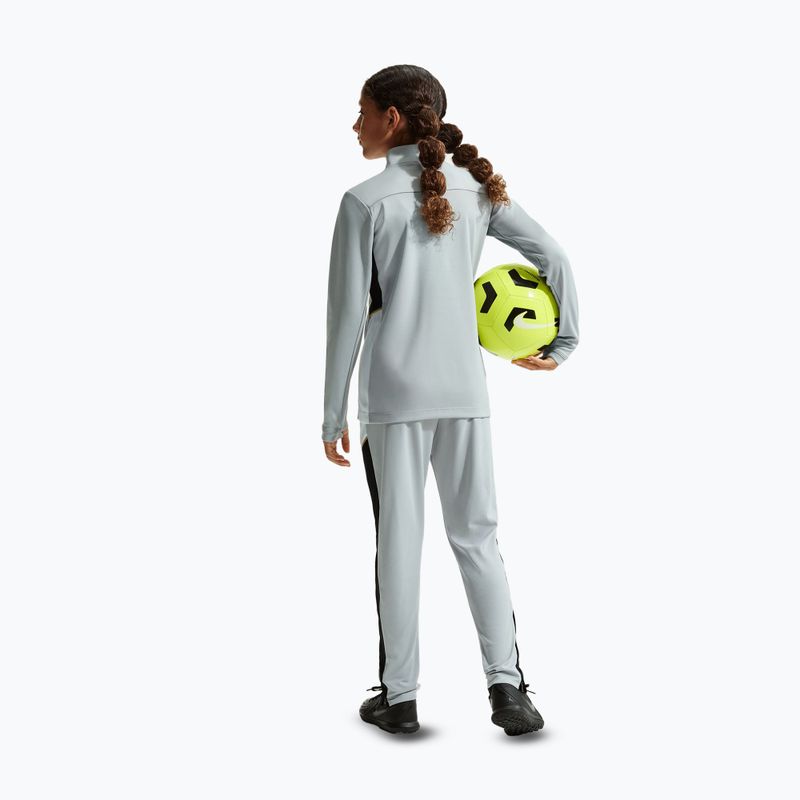 Children's trousers Nike Academy Dri-Fit Jr light smoke grey/white/black/metallic gold 4