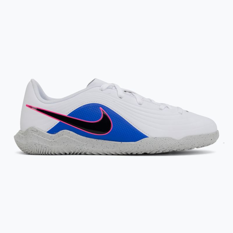 Children's football boots Nike Tiempo Maestro Club Jr IC white/racer blue/pink blast/black 2
