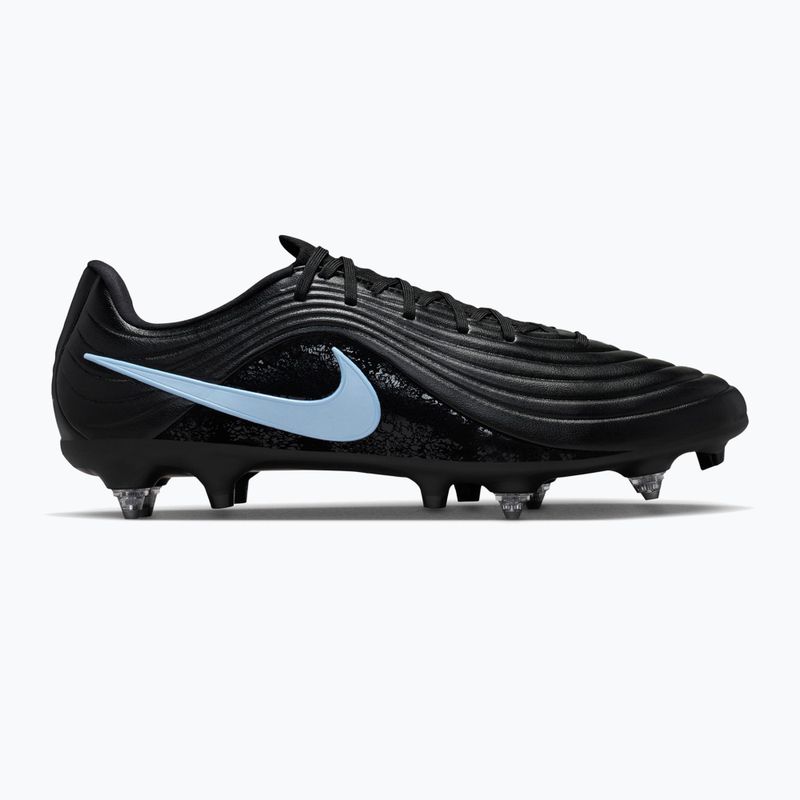 Men's football boots Nike Tiempo Maestro Acad SG-Pro AC black/ice blue 8