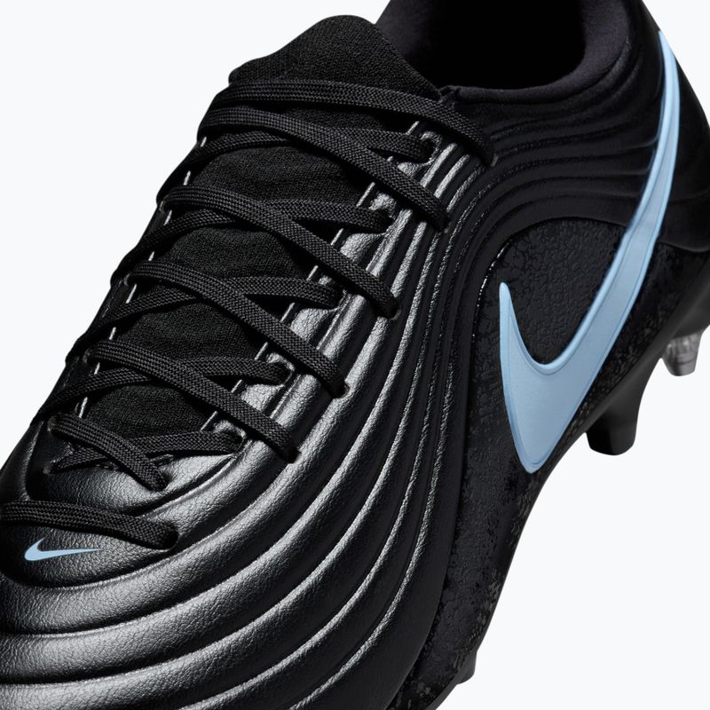 Men's football boots Nike Tiempo Maestro Acad SG-Pro AC black/ice blue 14