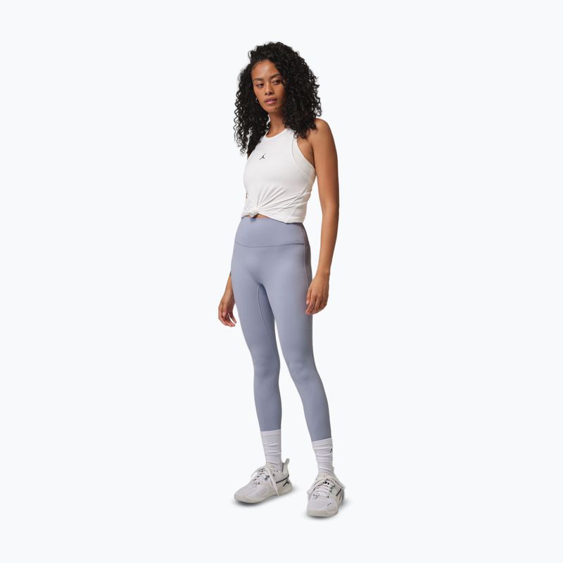 Women's T-shirt  Jordan Sport Essentials Dri-Fit Sleeveless Top white/black 2